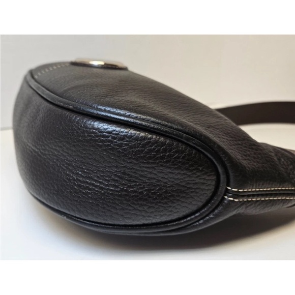 Dooney & Bourke Black and Brown Hobo Bag - Picture 5 of 16